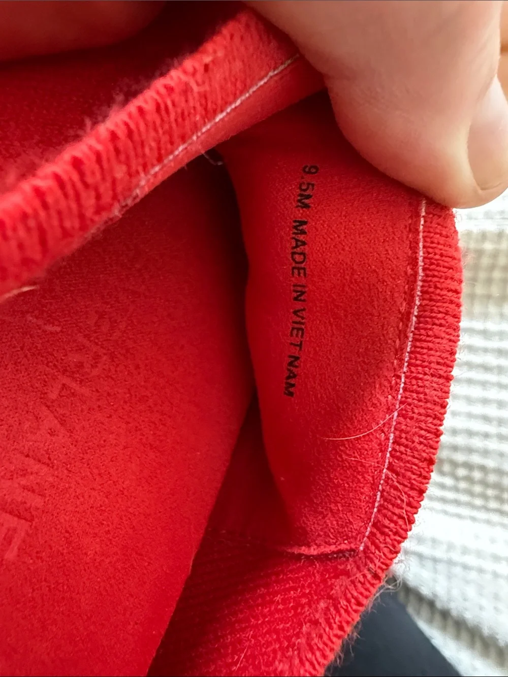 Everlane Red Knit Ballet Flats - Picture 5 of 5